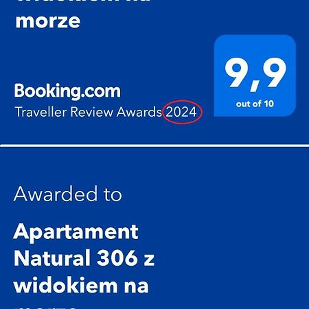 Apartament Natural 306 Z Widokiem Na Morze Darlowko Esterno foto