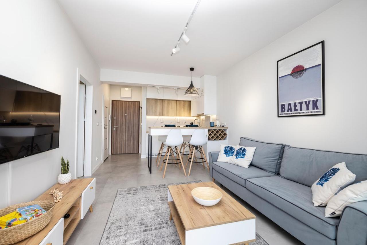 Apartament Natural 306 Z Widokiem Na Morze Darlowko Esterno foto